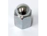 Image of Shock absorber top chrome domed securing nut