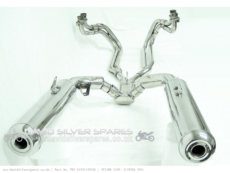 Honda st1100 stainless steel exhaust #5