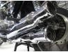 Image of Exhaust silencer and down pipe set of 4