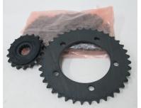 Image of Drive chain and sprocket set