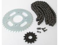 Image of Drive chain and sprocket set