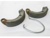 Image of Brake shoe set for One wheel