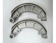 Image of Brake shoe set, Front (From frame no. CL77 1014496 to end of production)
