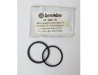 Image of Brake caliper piston seal kit, Rear