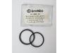 Brake caliper piston seal kit, Rear