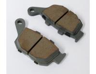 Image of Brake pad set, Rear