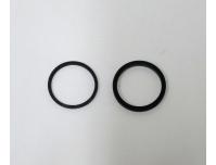 Image of Brake caliper piston dust seal and oil seal set for One Front Lower piston