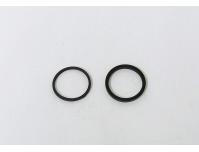 Image of Brake caliper piston seal set for Front Lower piston