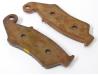 Image of Brake pad set for One front caliper