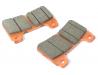 Brake pad set for one front caliper