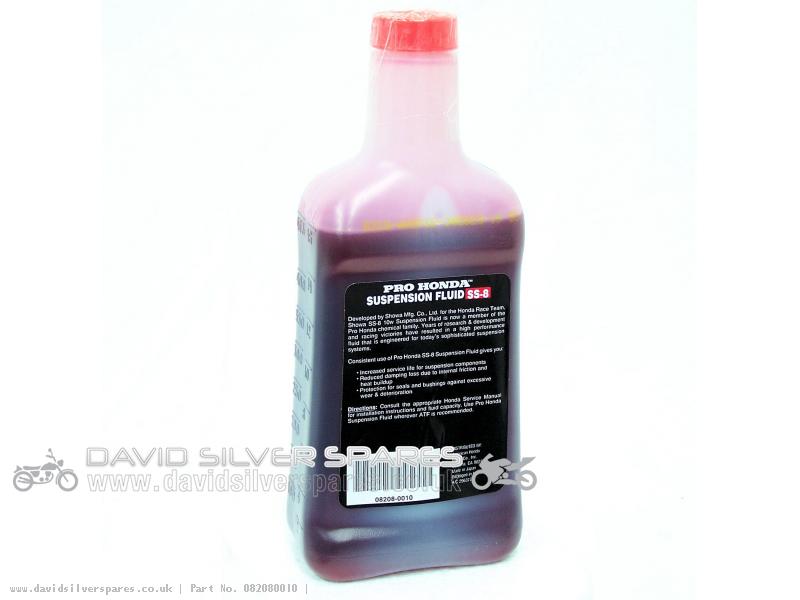 David Silver Spares USA Honda Fork oil Suspension fluid SS8 10w 473ml