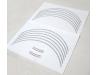 Image of Accessory wheel sticker set in Silver