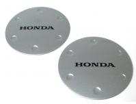 Image of Accessory crankcase cover garnish set in Silver, Colour code NH-A48M