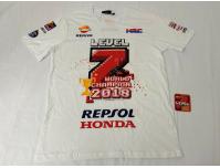 Image of Repsol HRC Mark Marques 7th Title T-Shirt, Large