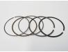 Piston ring set for one piston