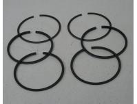 Image of Piston ring set for Two pistons, 1.00mm oversize