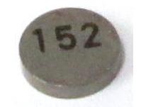 Image of Tappet shim, 1.525mm