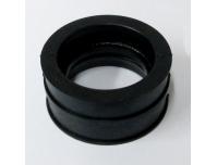 Image of Inlet manifold rubber from cylinder head to carburettor, for Front cylinder head
