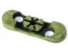 Fuel tank mounting rubber, Rear