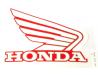 Fuel tank Honda wing emblem, Right hand for tank colour code NH-196