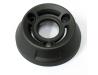 Exhaust silencer end cap
