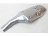 Exhaust silencer heat shield