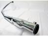 Exhaust silencer and down pipe for No.2 cylinder