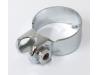 Exhaust rear down pipe to collector box clamp, Right hand