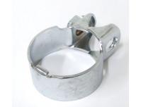 Image of Exhaust Left hand rear down pipe to collector box clamp