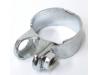 Image of Exhaust Left hand rear down pipe to collector box clamp