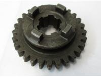 Image of Gearbox Countershaft second gear (From frame no. C110-437790 to C110-493417)