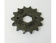 Image of Drive sprocket, Front with 14 teeth (Up to Engine No. CT90E 122550)