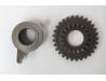 Kick start pinion gear set