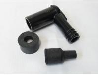 Image of Spark plug cap in Black