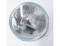 Image of Head light glass and reflector unit (UK un-faired models)