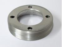 Image of Wheel bearing retainer for Rear Left hand bearing