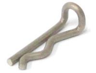 Image of Brake pad hanger pin retaining clip for Rear caliper