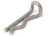 Brake pad hanger pin retaining clip, Rear