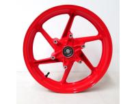 Image of Wheel finished in Red, Front