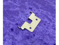 Image of Brake caliper bracket retainer clip for Front calipers (Single piston caliper models only)