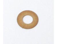 Image of Brake disc bolt damping shim, Front