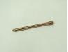 Brake pad retaining pin