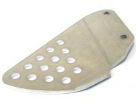 Image of Foot rest heel guard, Front Left hand