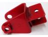 Image of Footrest bracket, Rear Right hand in Red