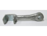 Image of Foot rest bracket, Rear Left hand (From frame no. CL77 1047053 to end of production)