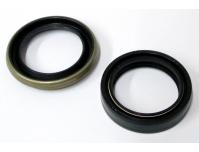 Image of Fork seal set, Contains one oil seal and one dust seal