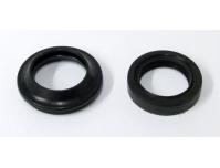 Image of Fork seal set, One oil seal and one dust seal (FE/F2E/FF/F2F)