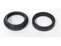 Image of Fork seal set, Contains one oil seal and one dust seal