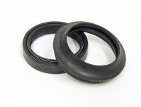 Image of Fork oil seal set, Contains one oil seal and one dust seal