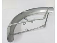 Image of Front fender / mudguard in Silver (Up to Frame No. CB77 1030129)